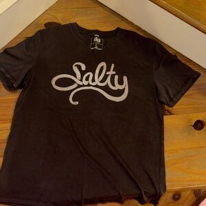Brown 'Salty' Graphic T-Shirt